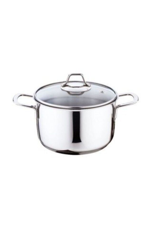 Inox Derin Tencere 24x14 Cm