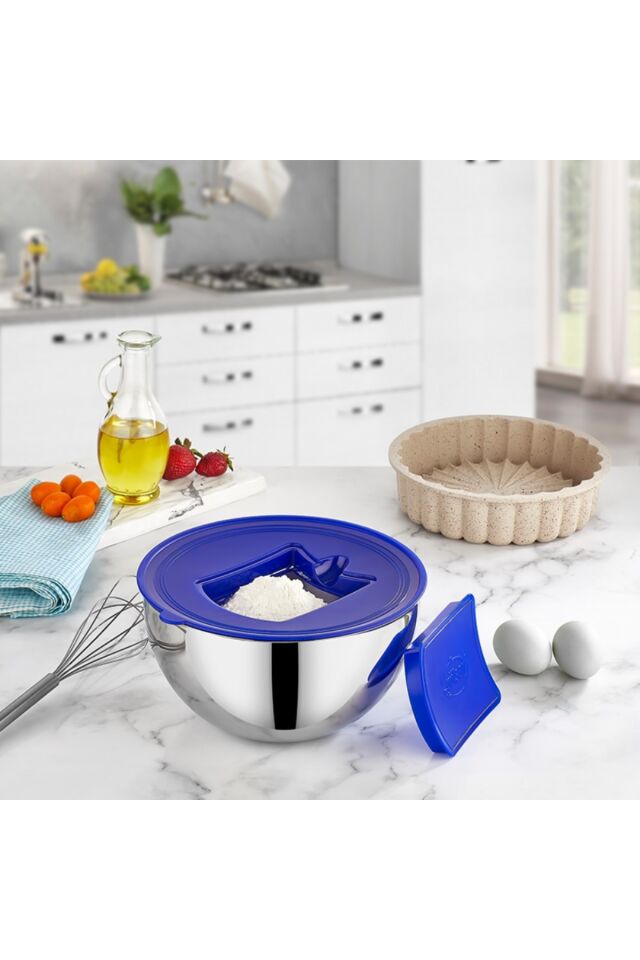22 Cm Paslanmaz Çelik Karıştırma Kabı