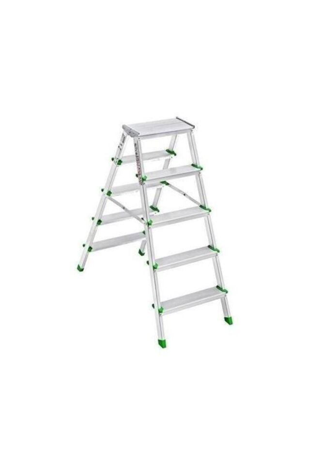 Saraylı 5+5 Çift Çıkışlı Metal Merdiven 1205